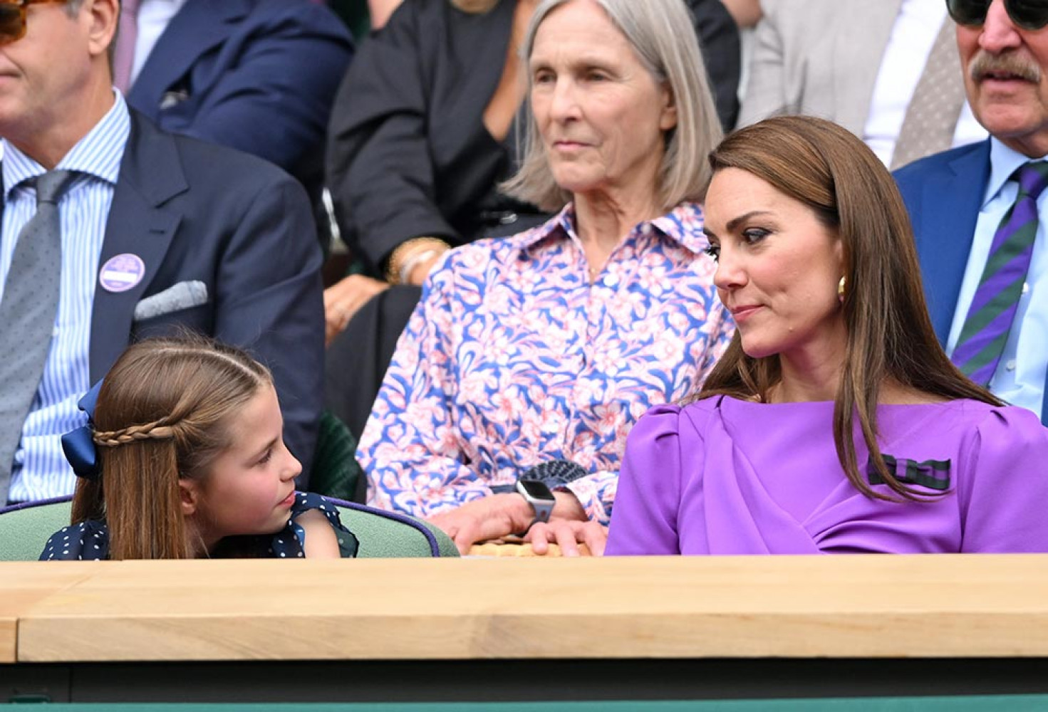 Kanser tedavisi devam eden Kate Middleton Wimbledon finaline katıldı