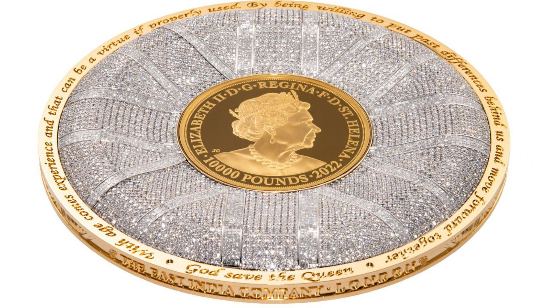 Kraliçe Elizabeth anısına 23 milyon dolar değerinde dev madeni para tasarlandı