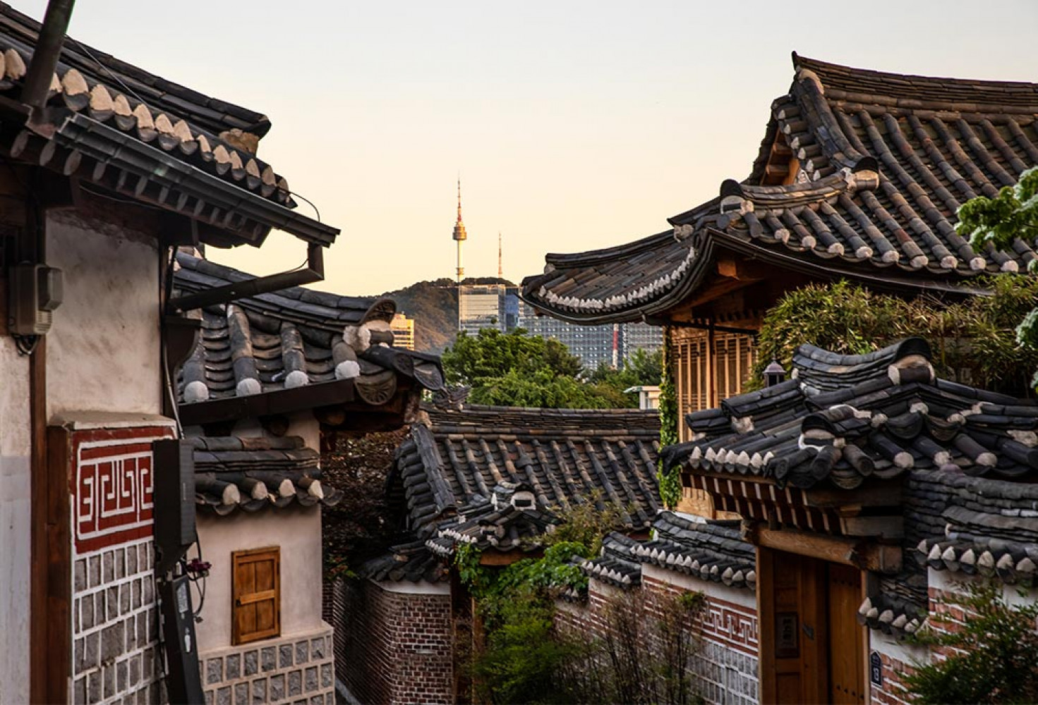 Geleneksel Kore evi: Hanok