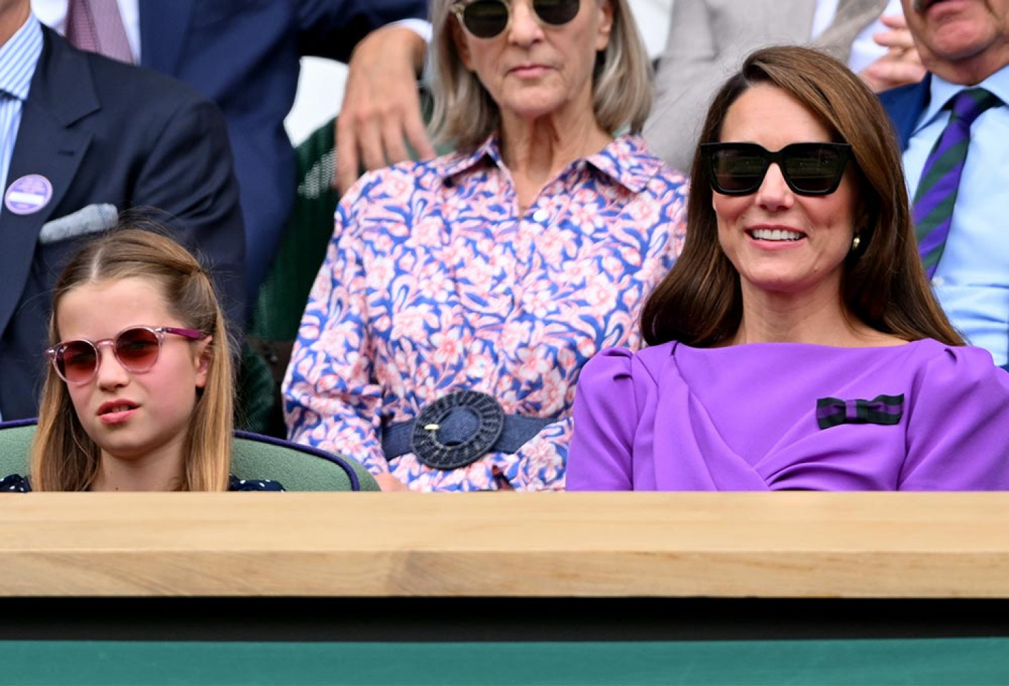 Kanser tedavisi devam eden Kate Middleton Wimbledon finaline katıldı